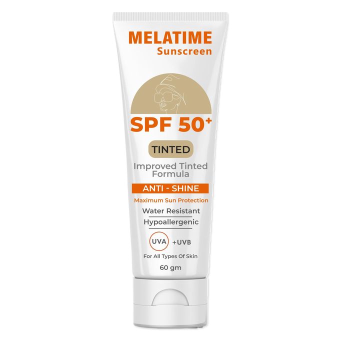 MELATIME Tinted Sunscreen ANTI SHINE 60g