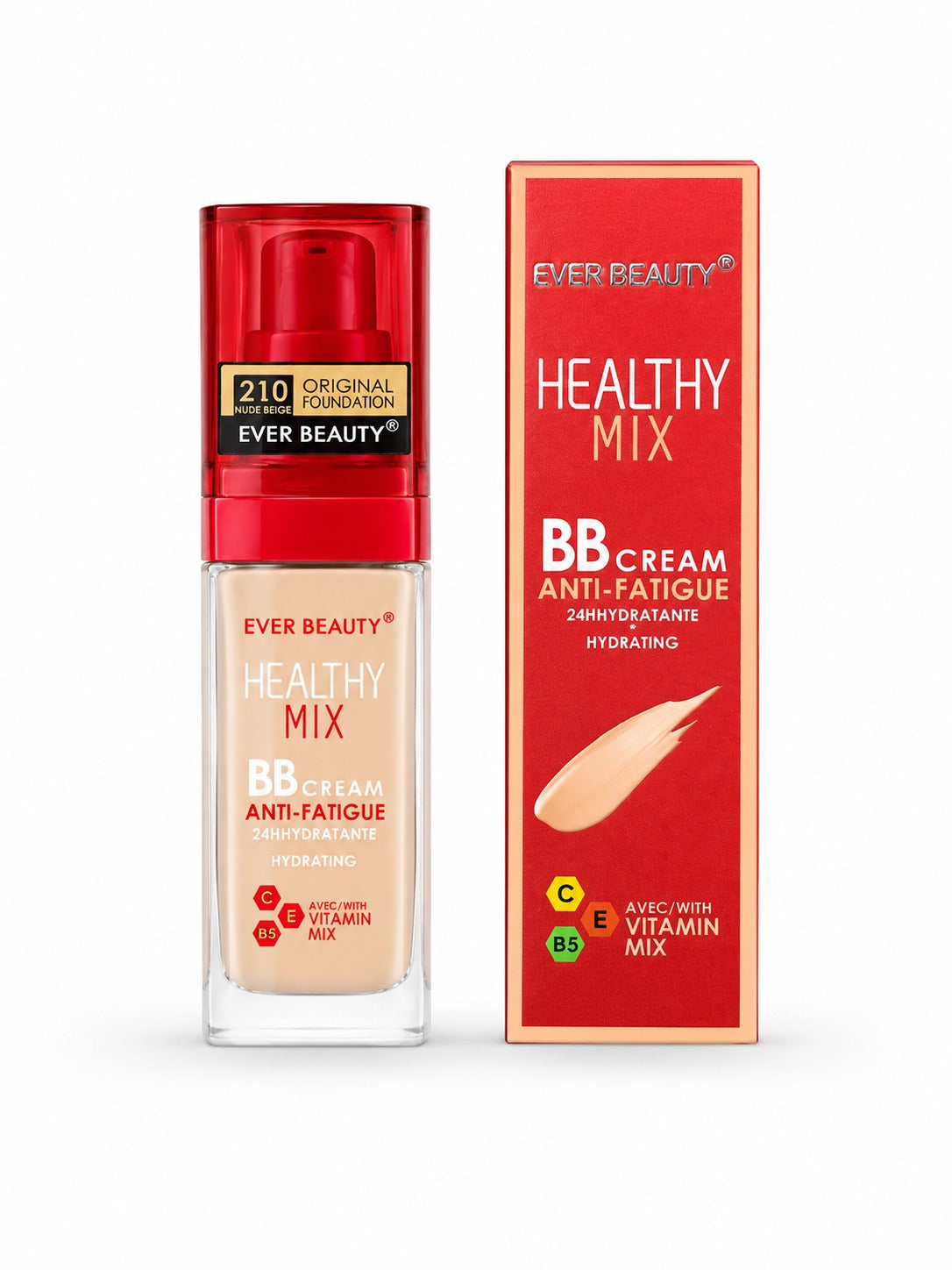 HEALTHY MIX BB CREAM ANTI-FATIGUE ORIGINAL FOUNDATION - shade 220 CREAMY BEIGE 50ml