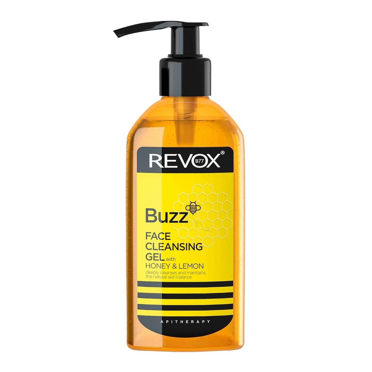 Buzz FACE CLEANSING GEL with HONEY & LEMON 180ml