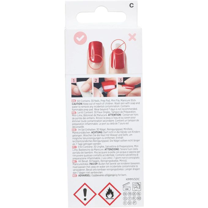 Kiss imPRESS PRESS-ON MANICURE IMM20C The End 30 Nails