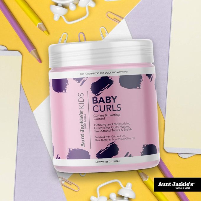 Aunt Jackie's Baby Curls Curling and Twisting Custard 426g