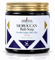 MOROCCAN Bath Soap With Blue Nila - Skin Care 100% NATURAL 300gm