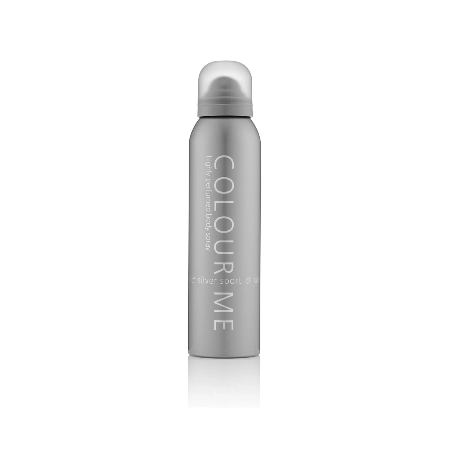 highly perfumed body spray silver sport for men 150ml