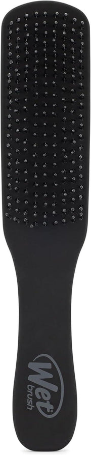 Men’s Detangler Hair Brush - IntelliFlex Bristles for Wet Dry Hair - Black