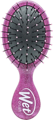 Disney Princess Rapunzel Mini Detangler Hair Brush – Pink Glitter