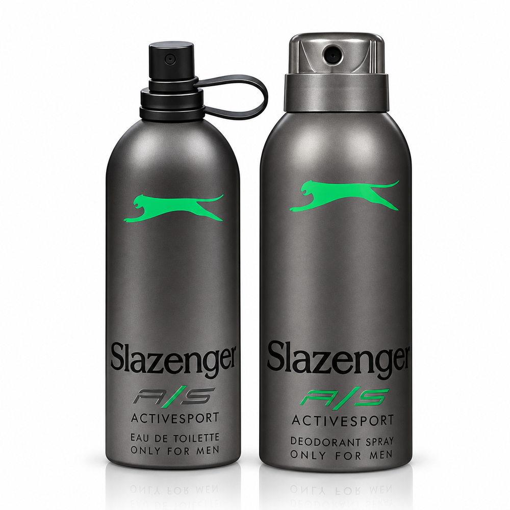 ActiveSport Men’s Gift Set Green  – Eau de Toilette 125 ml + Deodorant Spray 150 ml