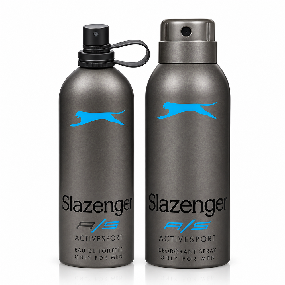ActiveSport Men’s Gift Set Blue – Deodorant Spray 150 ml + Eau de Toilette 125 ml