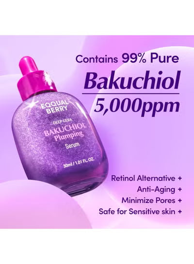 EQQUAL BERRY Deep Cera Bakuchiol Plumping Serum 30ml