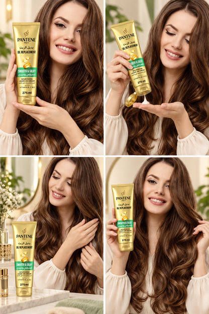 Pro-V Oil Replacement Smooth & Silky Nourishing Leave-On Cream - 275ml