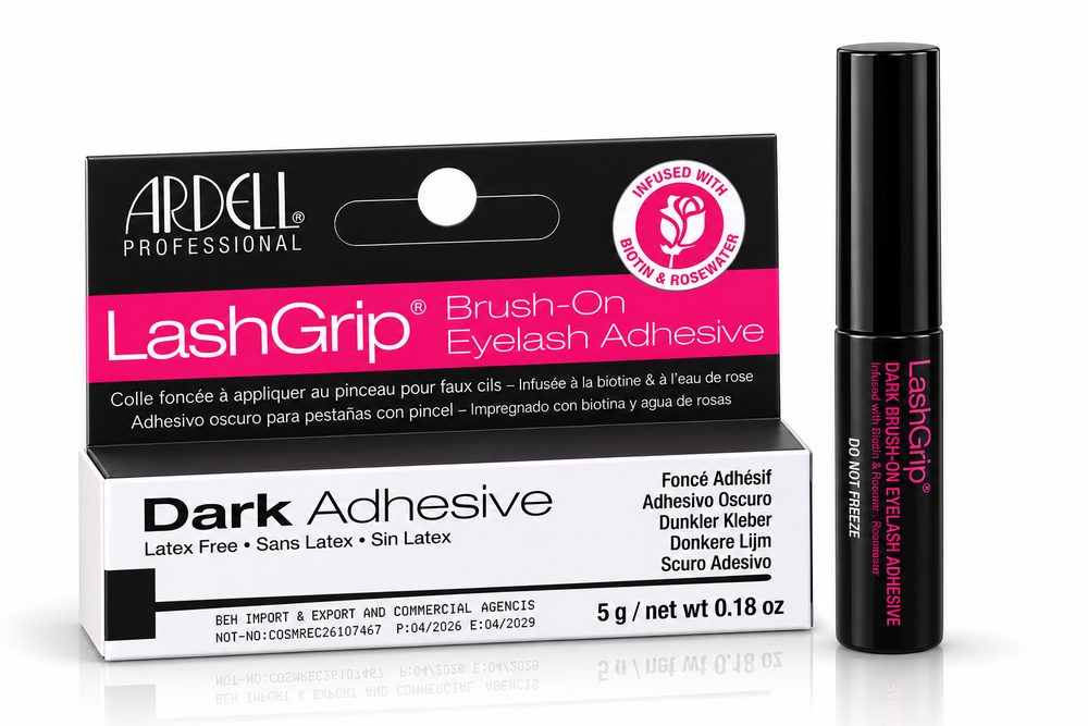 LashGrip Brush-On Eyelash Adhesive Dark Adhesive 5g