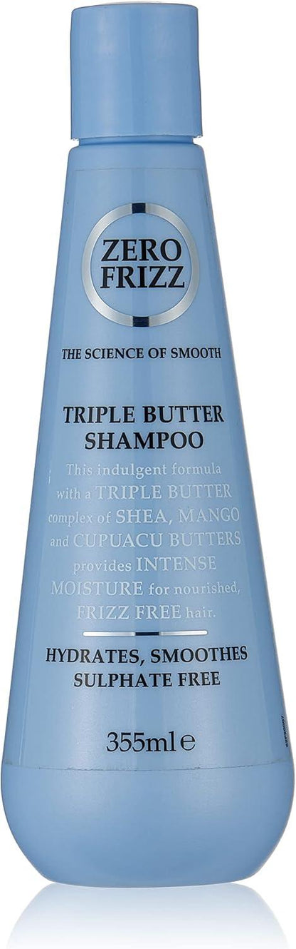 Triple Butter Hair Shampoo Shea  Mango Cupuacu Butters 355 ml