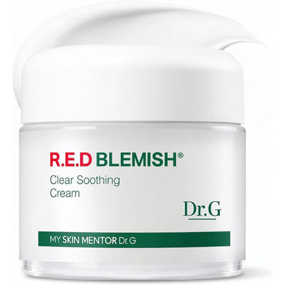 Dr.G R.E.D BLEMISH Clear Soothing Cream – Lightweight Moisturizer for Sensitive & Irritated Skin - 70ml