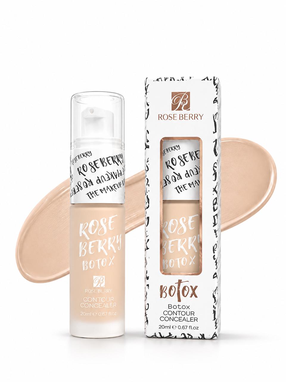 Rose Berry Botox CONTOUR CONCEALER 2 in 1 - shade 01 - 20ml