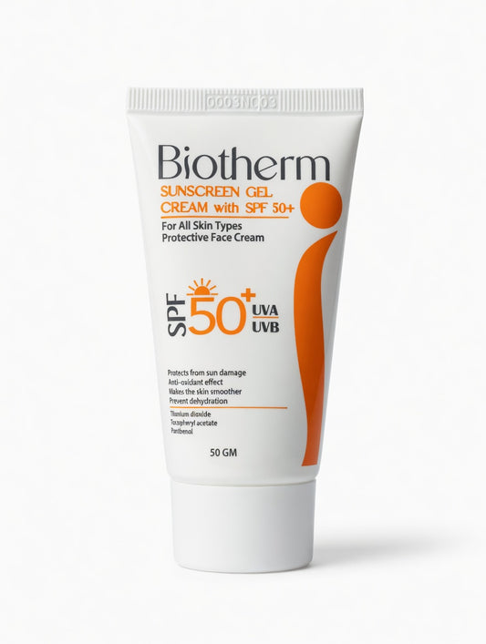 SUNSCREEN GEL CREAM with SPF 50+For All Skin Types Protective Face Cream 50g
