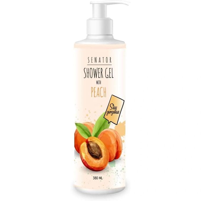Senator Shower Gel with Peach – Stay Gorgeous 380ml