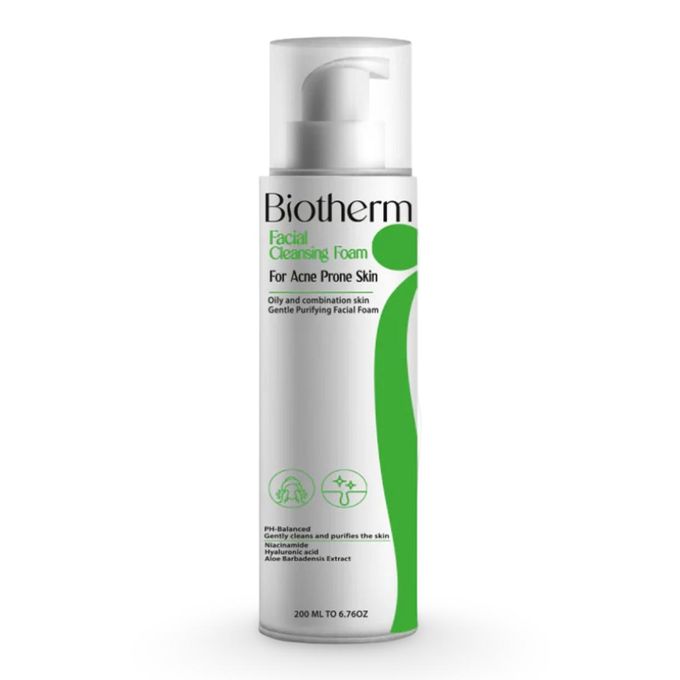Biotherm Facial Cleansing Foam for Acne Prone Skin 200ml