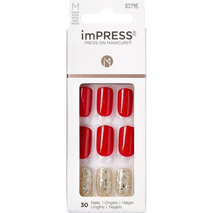 Kiss imPRESS PRESS-ON MANICURE KIMM09C Last Love 30 Nails