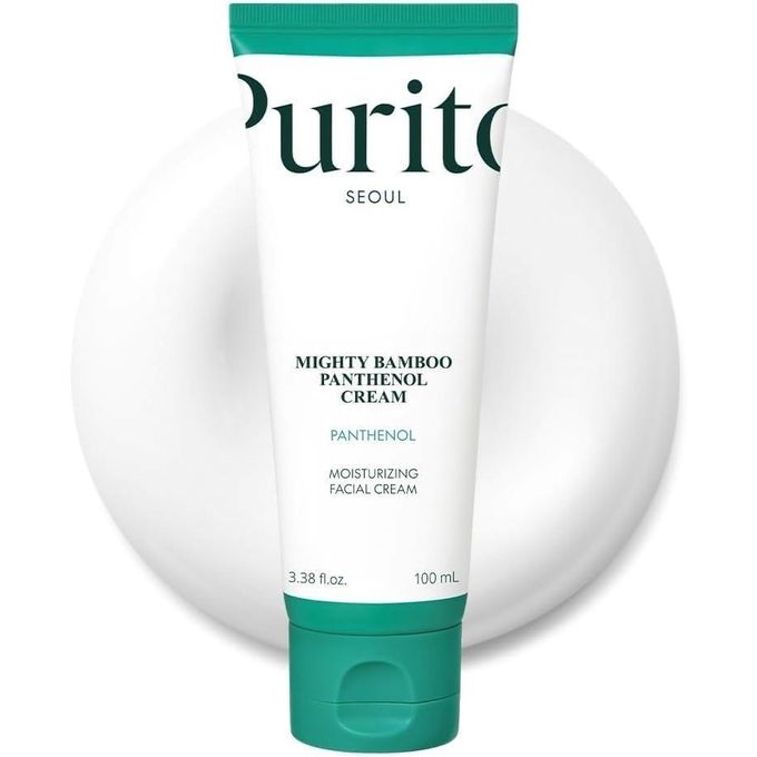 Purito SEOUL Mighty Bamboo Panthenol Cream – 10% Panthenol Moisturizing Facial Cream - 100ml