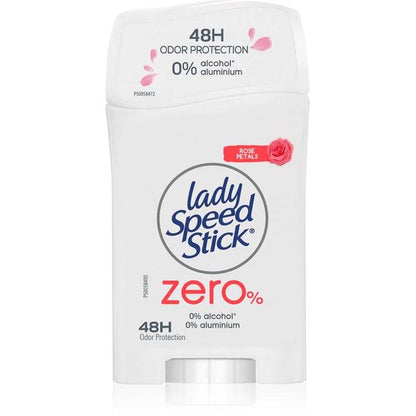 Lady Speed Stick Zero% Antiperspirant Deodorant Rose Petals 40g