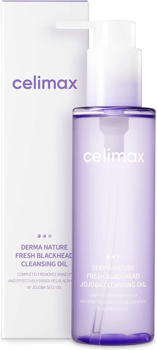 derma nature fresh blackhead jojoba cleansing oil 150ml