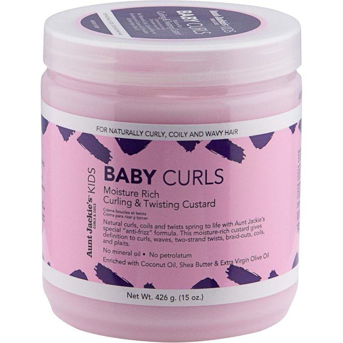 Aunt Jackie's Baby Curls Curling and Twisting Custard 426g