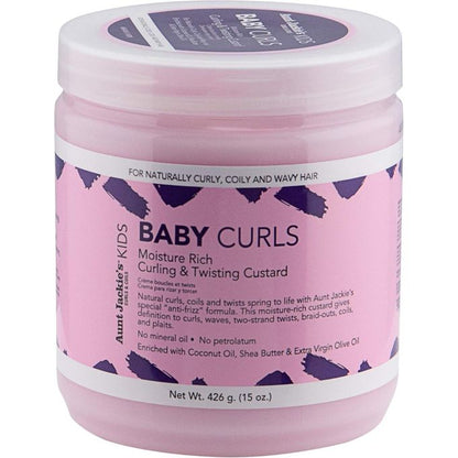 Aunt Jackie's Baby Curls Curling and Twisting Custard 426g