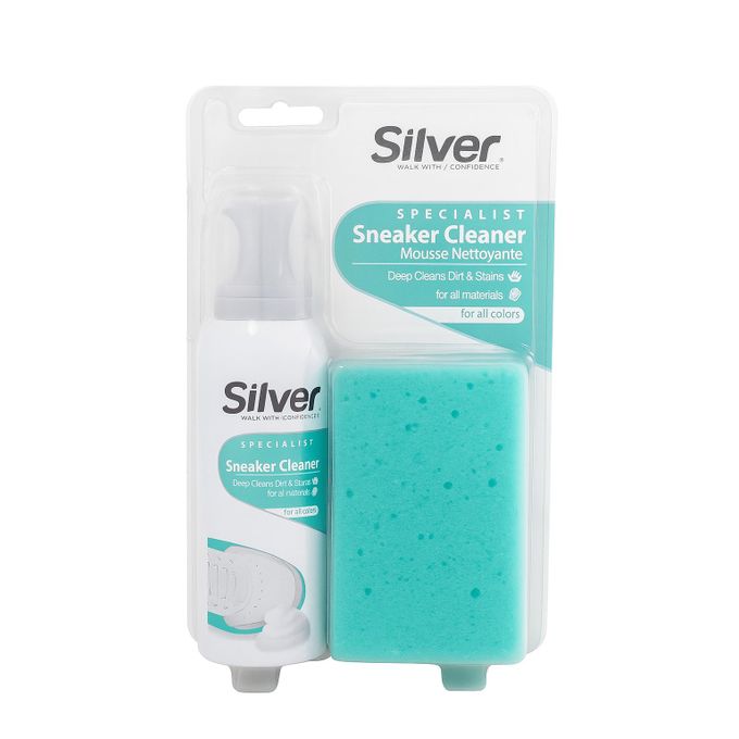 Silver SPECIALIST Sneaker Cleaner for All Materials ,All Colors 125 ml