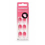 Kiss imPRESS The No Glue Mani Press-On Nails – Pink Ombre (30 Nails) IMC50C