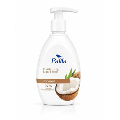 Palila Moisturizing Liquid Soap -97% NATURAL ORIGIN INGREDIENTS - Hand Soap - Coconut - 500ml