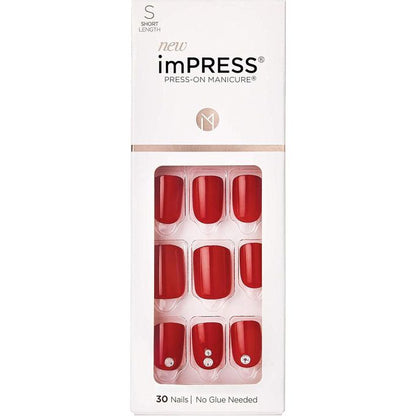 Kiss imPRESS Press-On Manicure KIM019C HEELS 30 Nails