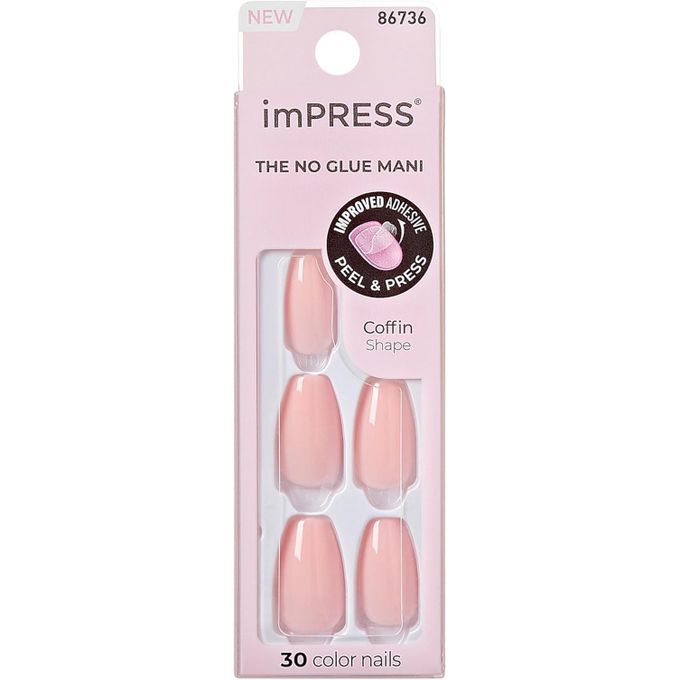 imPRESS THE NO GLUE MANI IMC503C PINK DREAM 30 Nails