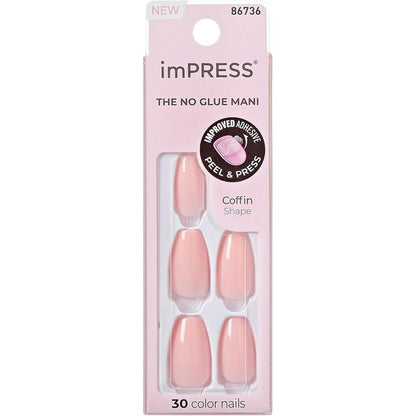 imPRESS THE NO GLUE MANI IMC503C PINK DREAM 30 Nails