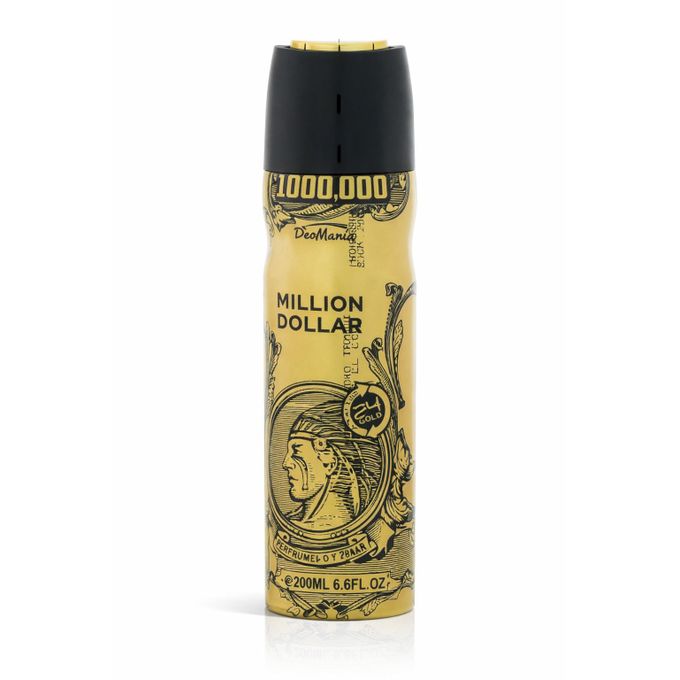 MILLION DOLLAR PERFUMED BODY SPRAY For Men 200 ml