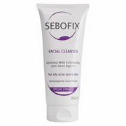 SEBOFIX Anti-Acne Facial Cleanser with Exfoliating Agents for Oily Skin - 200ml