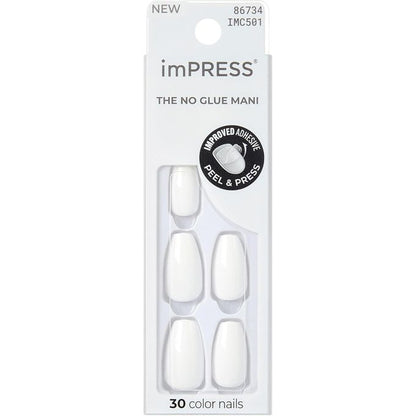 imPRESS THE NO GLUE MANI IMC501C FROSTING 30 Nails