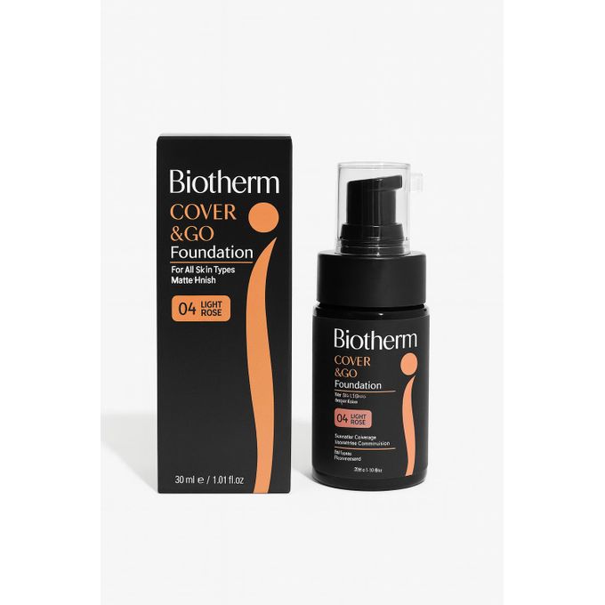 Biotherm Cover&Go Foundation Matte Finish 30ml 04 Light Rose
