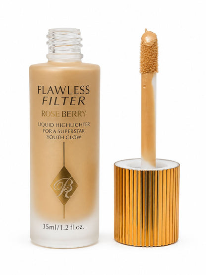 LIQUID HIGHLIGHTER FOR A SUPERSTAR YOUTH GLOW Longlasting FLAWLESS FILTER 03 LIGHT - MEDIUM - 35ml