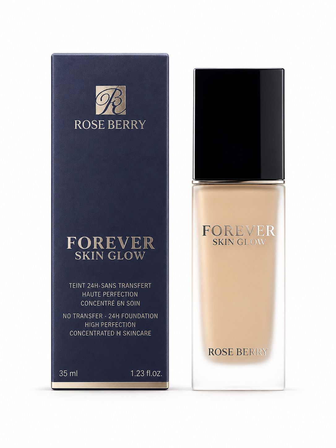FOR EVER SKIN GLOW NO TRANSFER - 24H FOUNDATION HIGH PERFECTION - 35 ml