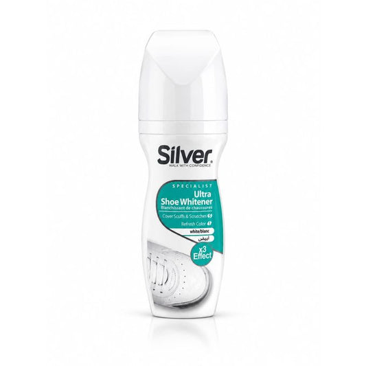 Silver SPECIALIST Ultra Shoe Whitener - Cover Scuffs & Scratches - Refresh - white - x3 Effect - 75g