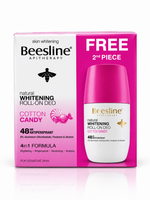 natural WHITENING ROLL-ON DEO COTTON CANDY 1+1 100ml