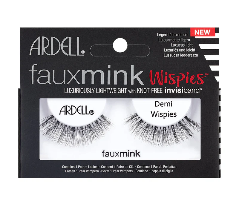 Faux Mink Wispies – Demi Wispies Luxuriously Lightweight, Natural Volume & Knot-Free Invisiband