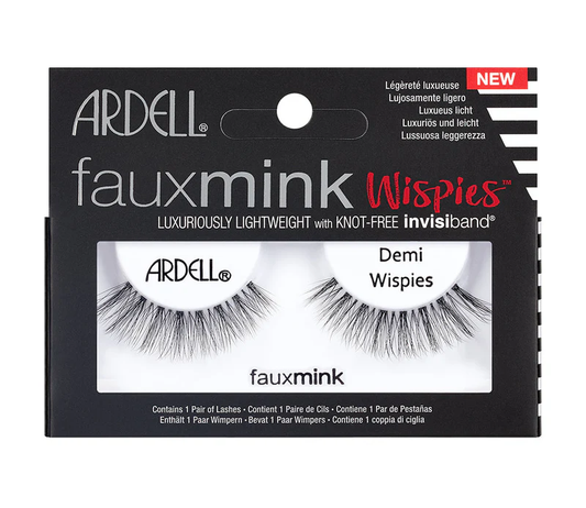 Faux Mink Wispies – Demi Wispies Luxuriously Lightweight, Natural Volume & Knot-Free Invisiband