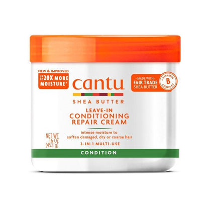 Cantu SHEA BUTTER LEAVE-IN CONDITIONING REPAIR CREAM 453 g