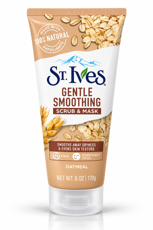 GENTLE SMOOTHING SCRUB & MASK OATMEAL 170g