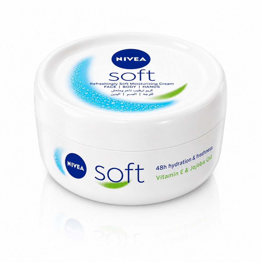 Refreshingly Soft Moisturizing Cream FACE,BODY And HANDS 50ml