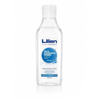 Lilien PURE ENERGY - FACE CLEANSING TONIC WATER - HYALURONIC ACID - PANTHENOL - 250ml