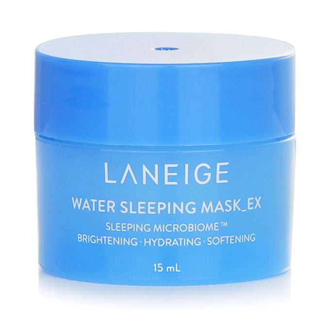 Laneige Water Sleeping Mask_EX Overnight Hydrating Brightening Softening Gel Mask with Sleeping Microbiome - 15ml