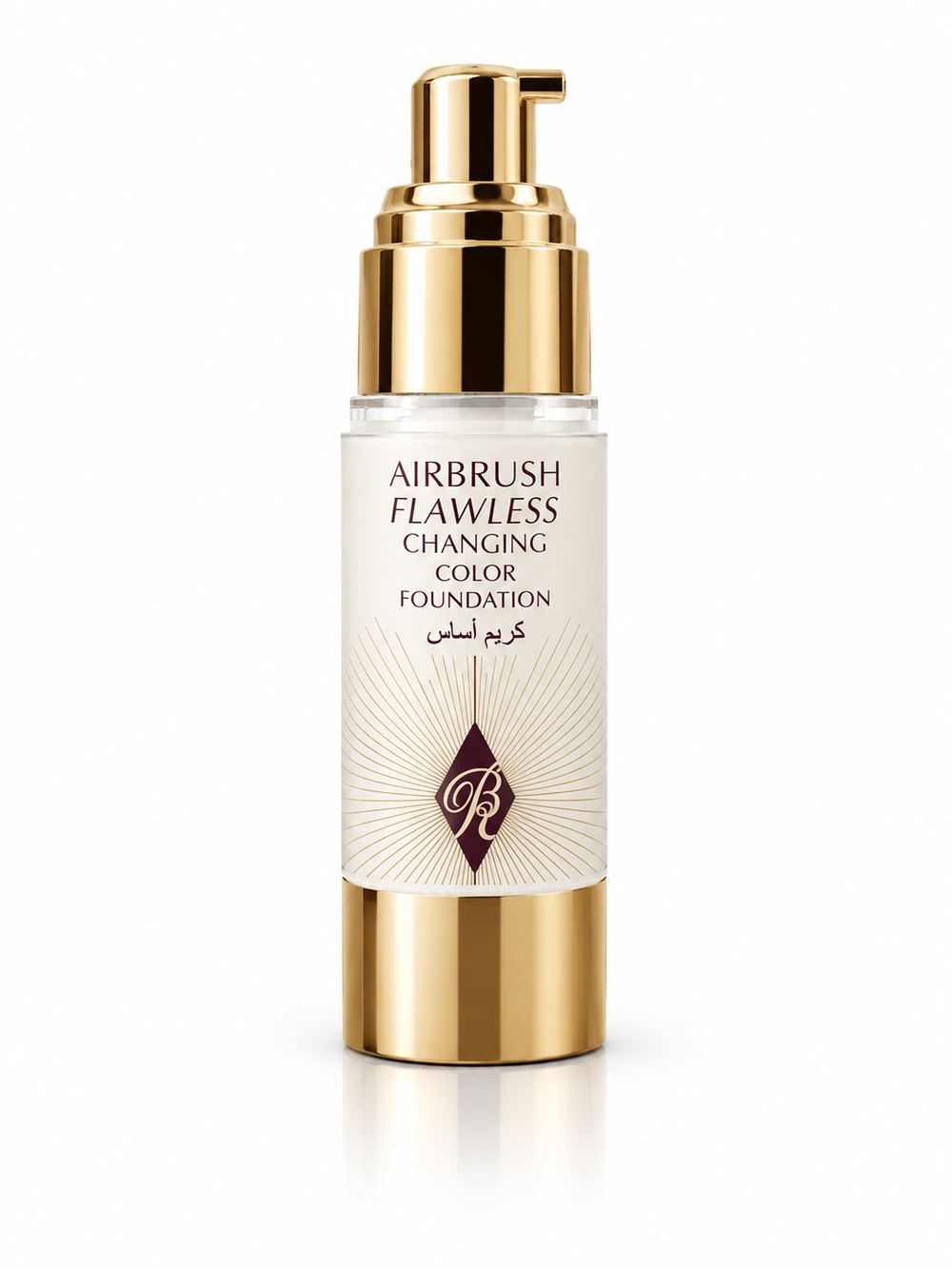 AIRBUSHFLAWLESSCHANGING COLOR FOUNDATION Shade 02 -30ml