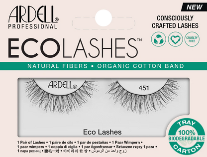 EcoLashes™ Consciously Crafted Natural Fiber False Eyelashes style 451