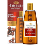 Herbsindia Clove & 7 Herbal Seeds Hair Oil With Nourish Tube 180 ml